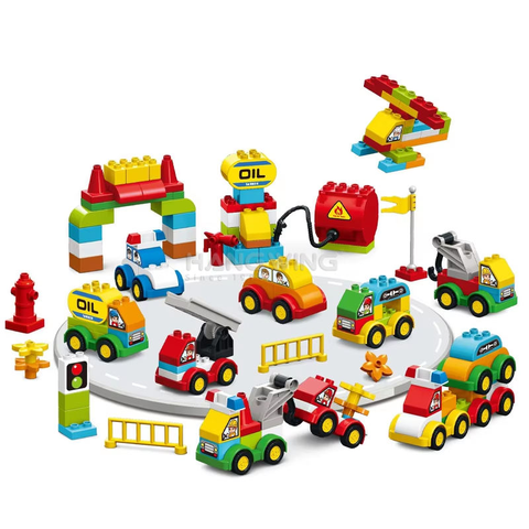 Bộ đồ chơi xếp hình thành phố blocks world