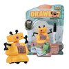 Robot vẽ thông minh DRAWBOT –tự chạy tạo họa tiết, kèm bút dạ, phát triển sáng tạo, lắp dùng nhanh, tạo đường nét độc đáo