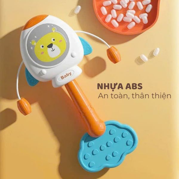Bổ đồ chơi lục lạc cho bé  – còi, kèn, chuông lắc, trống tay & gặm nướu – dành cho trẻ từ 18 tháng tuổi trở lên