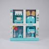 Bộ đồ chơi đồ gia dụng mini cho bé – máy xay sinh tố, máy pha cà phê, máy nướng bánh mì, máy đánh trứng