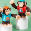 Khỉ nhún nhảy biết nhào lộn, vui nhộn, có nhạc & đèn – monkey electric tumble toy