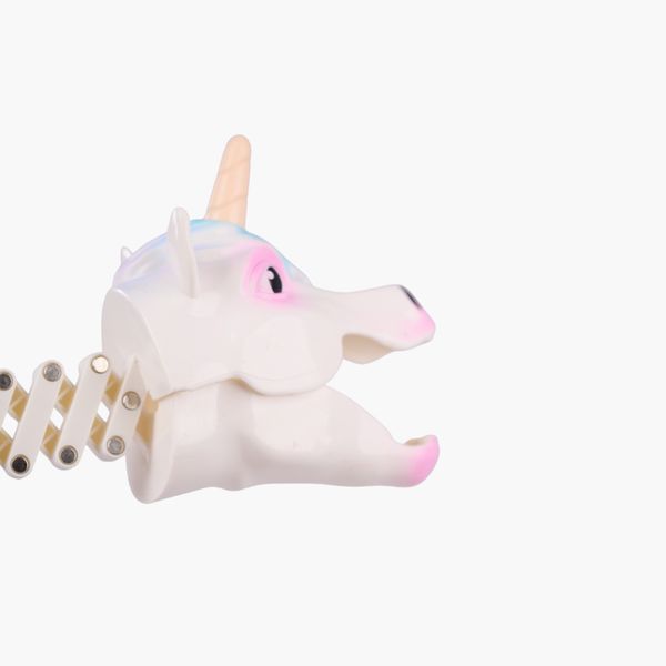 Đồ chơi co dãn kẹp tay hình kỳ lân – unicorn chomp grabber – đồ chơi bóp tay vui nhộn cho bé