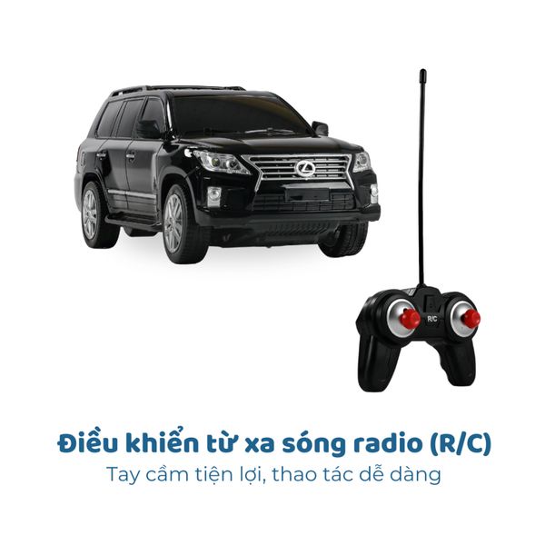 Xe ô tô điều khiển từ xa SUV Lexus LX570 – tỉ ệ 1:24 Moijoi Store