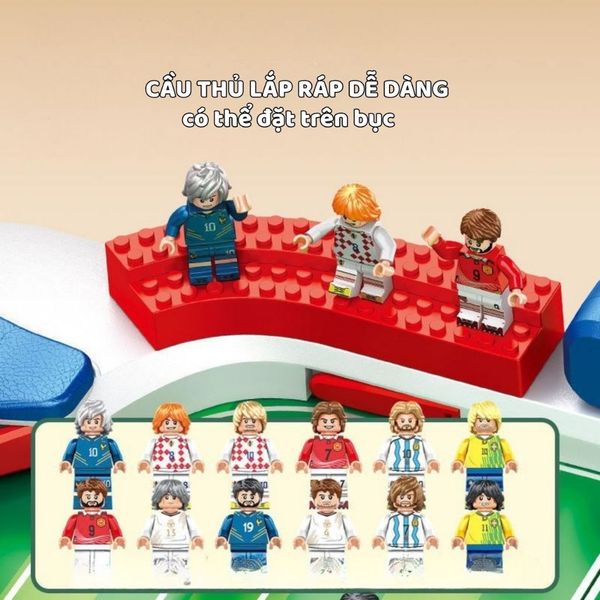 Đồ chơi sân bóng đá loại lớn cao cấp phù hợp cho trẻ em và người lớn, sân bóng đá mini thi đấu