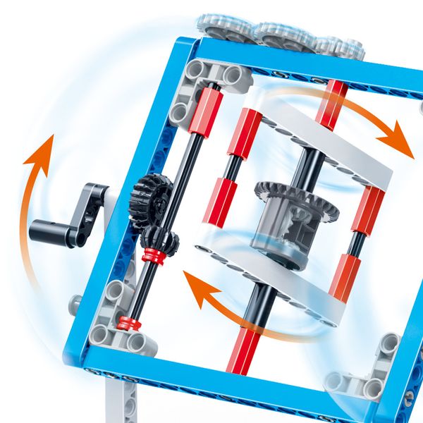Đồ chơi lắp ráp STEM xe mô hình khoa học BanBao 6939 (271 chi tiết)