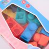 Đồ chơi xếp hình nhựa dẻo, bộ xây dựng lắp ráp đa dạng 40 chi tiết – Hình khối Soft Blocks sáng tạo