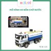 Xe bồn chở nước hợp kim - mô hình tỉ lệ 1:22 có đèn và âm thanh - Đồ chơi mô phỏng xe bồn phun nước cho bé