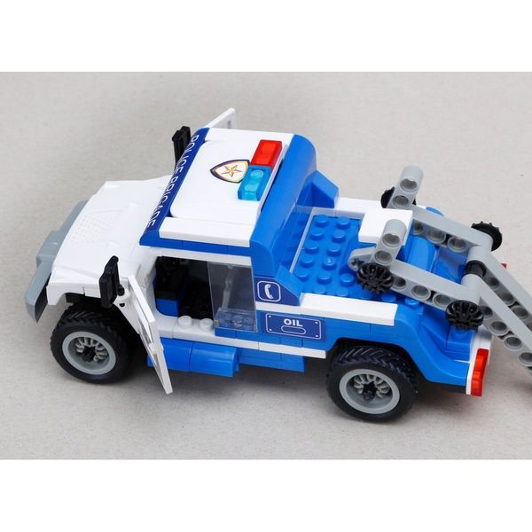 Đồ chơi lắp ráp Xe cứu hộ cảnh sát Police Tow Truck BanBao 8345 (245 chi tiết)