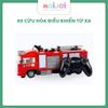 Mô hình xe cứu hỏa điều khiển từ xa – Fire Engine Truck RC, chi tiết sống động, kèm pin sạc 4.8V