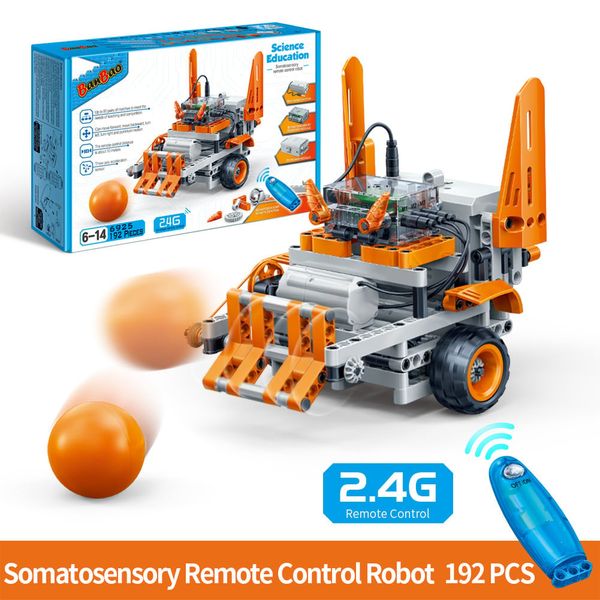 Đồ chơi lắp ráp STEM robot điều khiển từ xa BanBao 6925  (192 chi tiết)