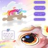 Trò chơi ghép hình lấp lánh hình kỳ lân – Glitter Puzzle Unicorn, 45 mảnh, kích thước lớn