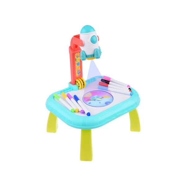 Bàn vẽ chiếu hình tên lửa – kích thích tư duy & sáng tạo cho bé