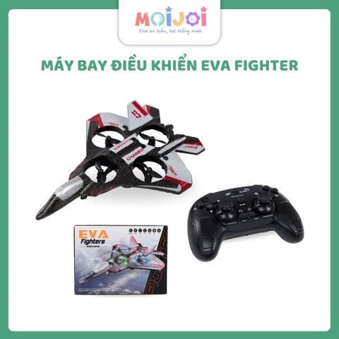 Đồ chơi máy bay điều khiển từ xa eva fighter đồ chơi kèm led chống va đập cho bé #MayBayRC #DoChoiDieuKhien #MayBayTreEm