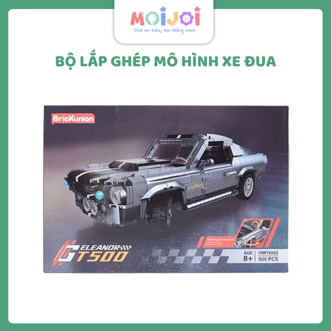 Mô hình lắp ráp xe đua cổ điển eleanor gt500 decor bàn làm việc