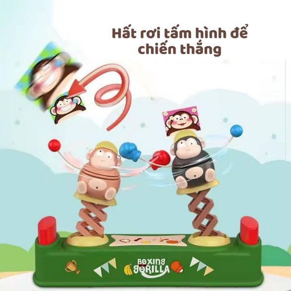 Đồ chơi boxing gorilla – Trò chơi đấm bốc khỉ vui nhộn cho bé Moijoi Store