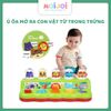 Hộp ú òa mở ra các con vật ngộ nghĩnh, Đồ chơi POP - UP thú rừng kỳ diệu Montessori từ 1 - 3 tuổi