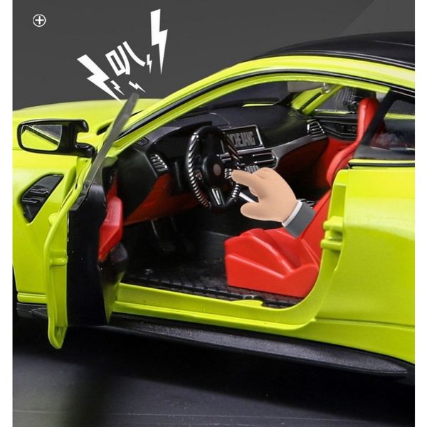 BMW Xe mô hình BMW M4 tỉ lệ 1:24 thiết kế thể thao sang trọng Hợp kim ABS LED âm thanh bánh xe linh hoạt màu sắc đa dạng