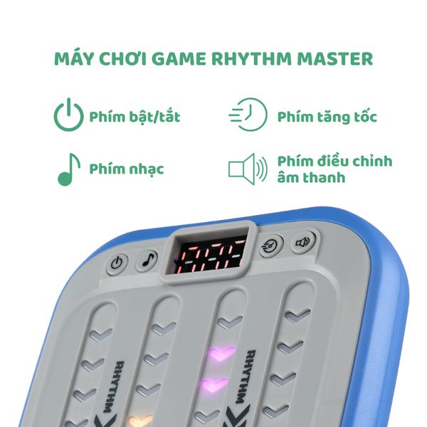 Máy chơi game Rhythm Master – Đồ chơi phản xạ theo nhịp cho bé