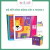 Đồ chơi ghép hình khối 6 mặt động vật – Đồ chơi giáo dục rèn luyện tư duy logic, đồ chơi Montessori