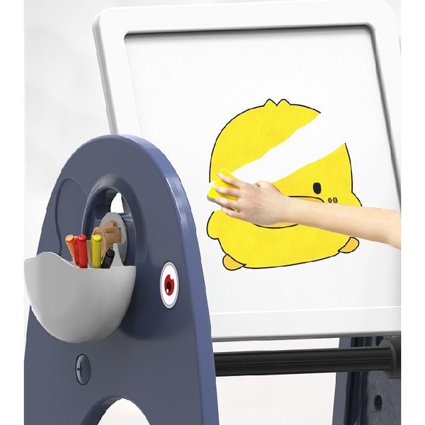 Bộ bàn ghế đa năng 4 trong 1 YKP Y1027 – Bàn học, bàn chơi, bảng vẽ, bàn lắp ghép