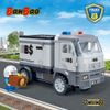 Đồ chơi lắp ráp xe cảnh sát vận chuyển tiền ngân hàng Banbao 7016 (145 PCS)