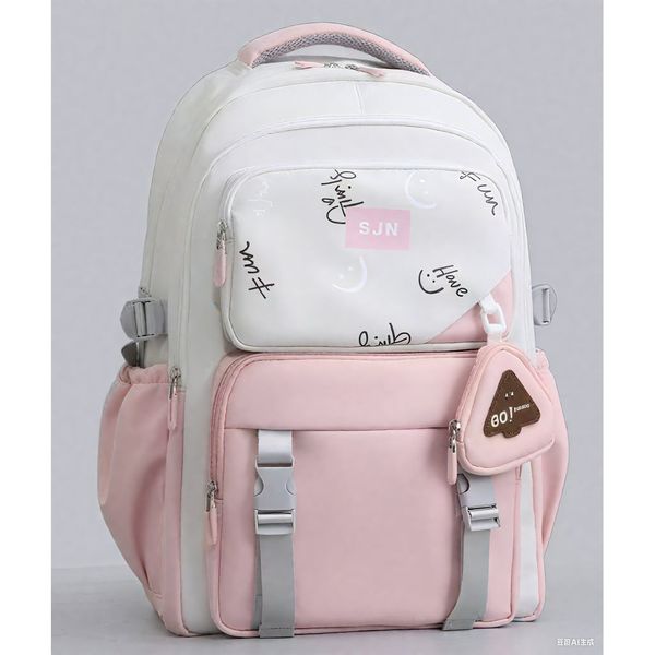 Balo học sinh in họa tiết thời trang – Nhiều ngăn tiện dụng, chất liệu chống nước