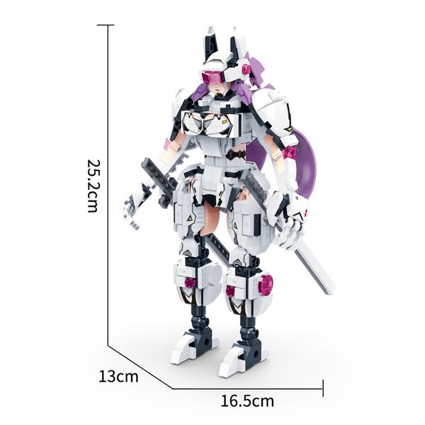 Đồ chơi lắp ráp Future Mech Warrior Ertek BanBao