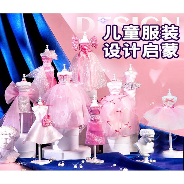 BỘ DIY THIẾT KẾ VÁY BÚP BÊ – SÁNG TẠO THỜI TRANG CHO BÉ GÁI