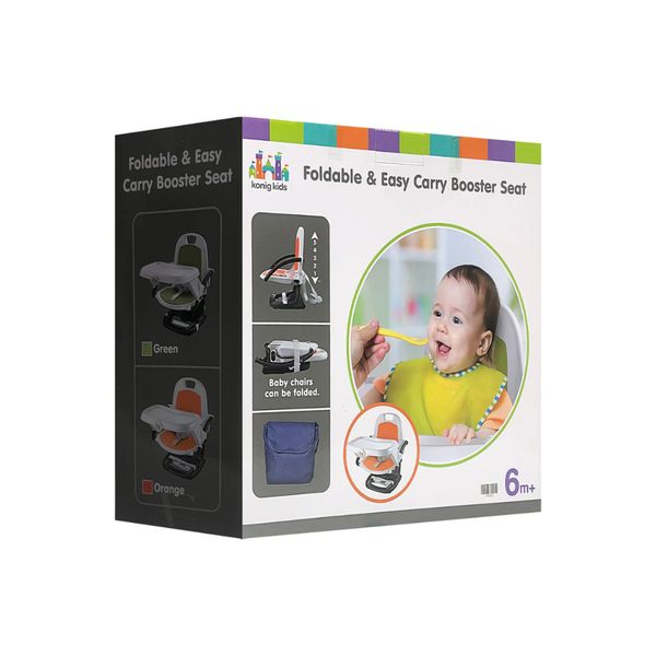 Ghế ăn dặm gấp gọn Konig Kids – Điều chỉnh chiều cao, khay ăn tháo rời (nhiều màu)