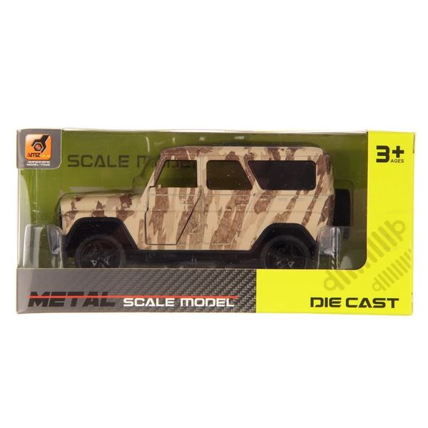 Xe mô hình UAZ Hunter quân đội có đèn và âm thanh – phong cách Off-Road mạnh mẽ