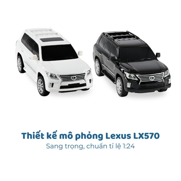 Xe ô tô điều khiển từ xa SUV Lexus LX570 – tỉ ệ 1:24 Moijoi Store