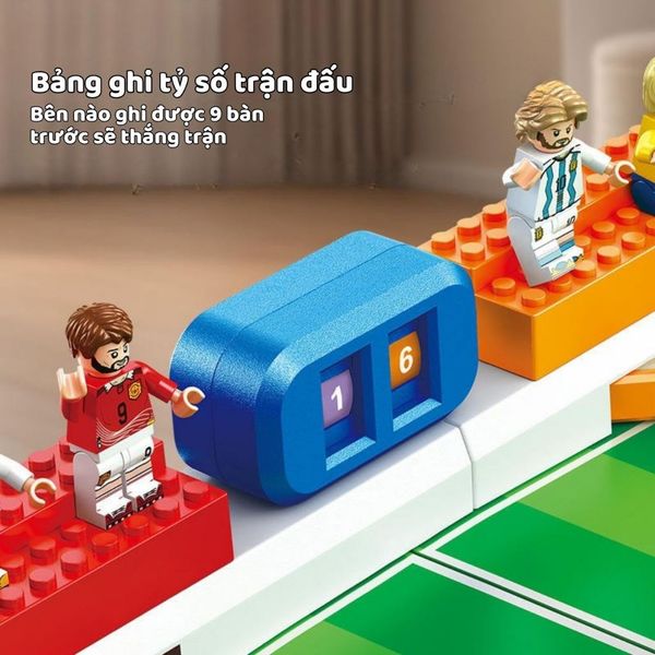 Đồ chơi sân bóng đá loại lớn cao cấp phù hợp cho trẻ em và người lớn, sân bóng đá mini thi đấu