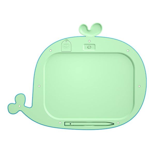 Bảng vẽ tự xóa LCD hình cá voi 10 inch – Vẽ, viết, xóa tiện lợi cho bé Moijoi store
