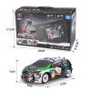 Xe drift rally 4WD 1/28 điều khiển từ xa – Tốc độ 30Km/h, hợp kim, giảm xóc 4 bánh, pin 7.4V 400mAh