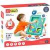 Bàn vẽ 2 trong 1 Brick Game & Painting Table – Vừa vẽ vừa xếp hình, phát triển tư duy sáng tạo cho bé