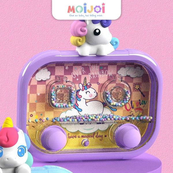 Đồ chơi nước cầm tay Unicorn – đồ chơi thả bóng giải trí cho bé (Nhiều màu)