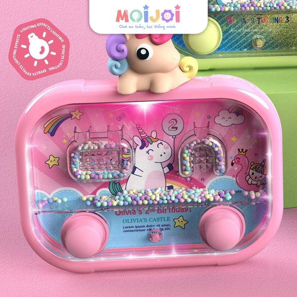 Đồ chơi nước cầm tay Unicorn – đồ chơi thả bóng giải trí cho bé (Nhiều màu)