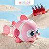 Đồ chơi cá hề lên dây cót trò chơi vui nhộn, chơi trong bồn tắm, bể bơi mini -  màu ngẫu nhiên
