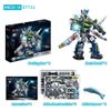 BanBao Đồ chơi lắp ráp Robot Mech III ET711 618 chi tiết mô hình chiến binh không gian thiết kế mạnh mẽ đa vũ khí và khả năng chuyển động linh hoạt cho bé từ 6 tuổi trở lên