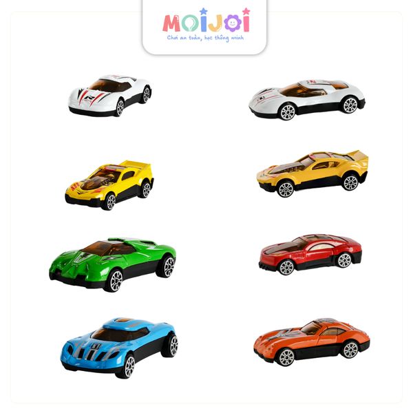Xe ô tô mô hình mini – Series Alloy Car 1:64, bánh lăn, màu ngẫu nhiên