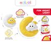 Đèn ngủ cho bé hình mặt trăng và đám mây dễ thương – fun night light Moijoi