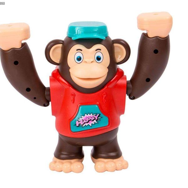 Khỉ nhún nhảy biết nhào lộn, vui nhộn, có nhạc & đèn – monkey electric tumble toy