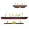 Mô hình lắp ráp tàu Titanic 6001 (dài 74cm) - Decor lịch sử và sưu tầm cao cấp