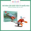 đồ chơi lắp ráp Mantis Shrimp 239 chi tiết – Mô hình tôm bọ ngựa nhiều màu cho bé