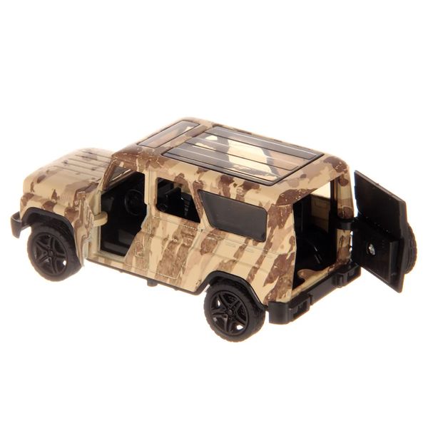 Xe mô hình UAZ Hunter quân đội có đèn và âm thanh – phong cách Off-Road mạnh mẽ