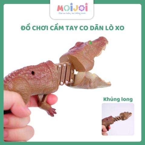 Đồ chơi kẹp tay cá sấu – đồ chơi bóp tay hài hước cho bé – thiết kế chuyển động hàm cắn