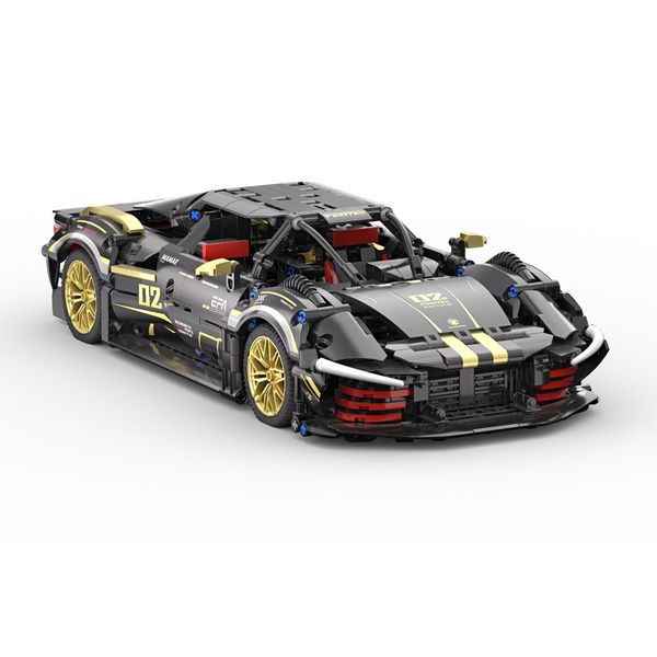 Mô hình lắp ráp xe đua tỉ lê 1:14 biến hình robot cá mập Dream Master DG2002 – Supercar Shark 2 trong 1 (1090 chi tiết)