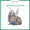 Ống đựng bút đính đá 5D - trang trí bàn học, bàn làm việc