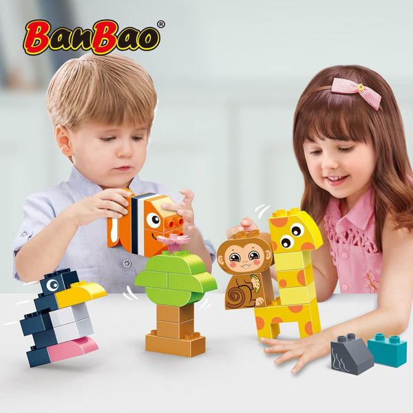 Bộ lắp ghép thú vị 11 trong 1 – BanBao ET981 (74 chi tiết)