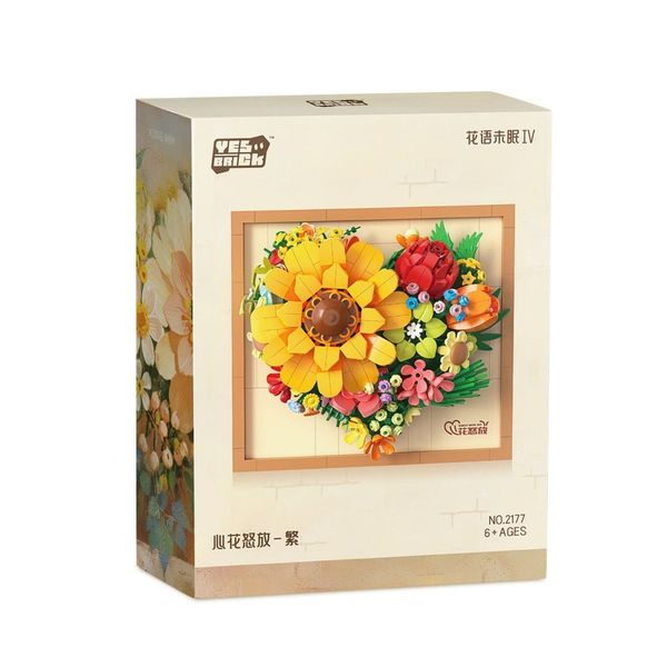 Mô hình lắp ghép hoa hướng dương 3D Yes Brick 2177 – 781 chi tiết